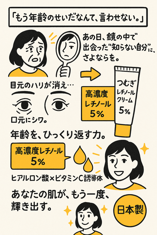 つむぎ(TSUMUGI) レチノール クリーム 33g